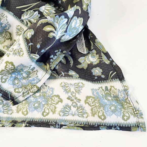 Intimately Free People Women's Size M Satin Trim Tie Back CamisoleTop Black - Picture 5 of 8